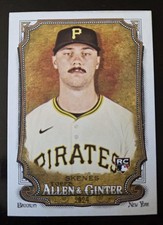 PAUL SKENES TOPPS ALLEN & GINTER ROOKIE RC PIRATES #282 2024