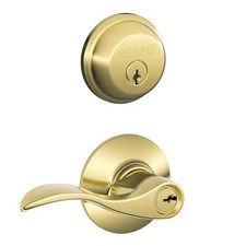 SCHLAGE Keyed 1 Side, Highest Residential Security, Keyed Entry Lock