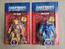 Masters of the Universe MOTU exclusive Toyplosion He-Man Skeletor Maske 2-Pack