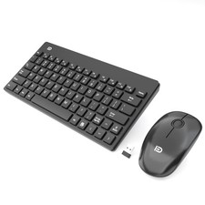 qmhaonan Small Wireless Keyboard and Mouse, Portable Keyboard and Mouse for L...