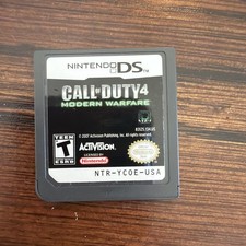 Call of Duty 4 - Nintendo DS Tested And Working. Authentic, Cartridge Only
