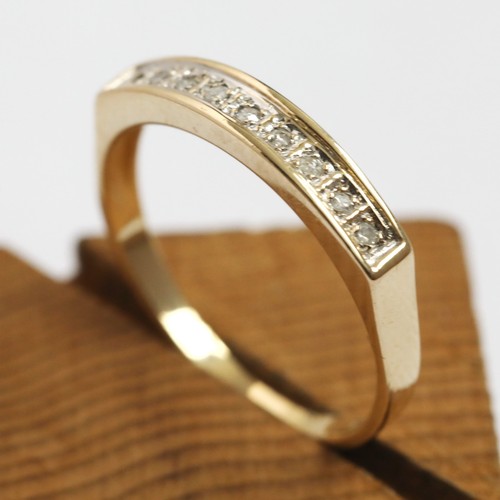 Diamond Half Eternity Ring