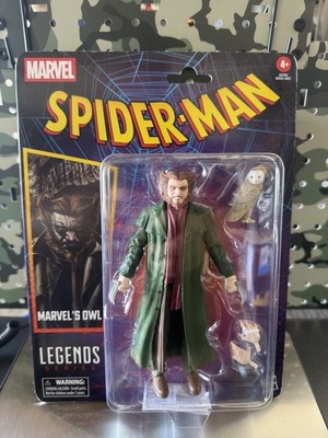 Spider-Man Marvel Legends Retro Cardback Collection Owl 6'' Figure IN STOCK