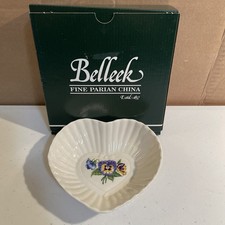 NOS Vtg 2000 Millenium Belleek Enchanted Gard...