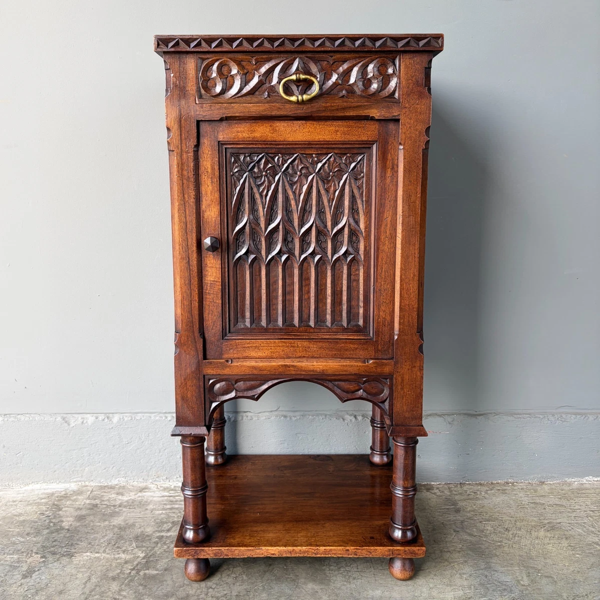 古道具　アンティーククーザンス　18cm 16cm Antique Cabinets & Cupboards Antique 1850-1899 Time Period