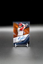 2023 Topps Chrome Black Orange Refractor Auto Bryce Harper /25 Phillies