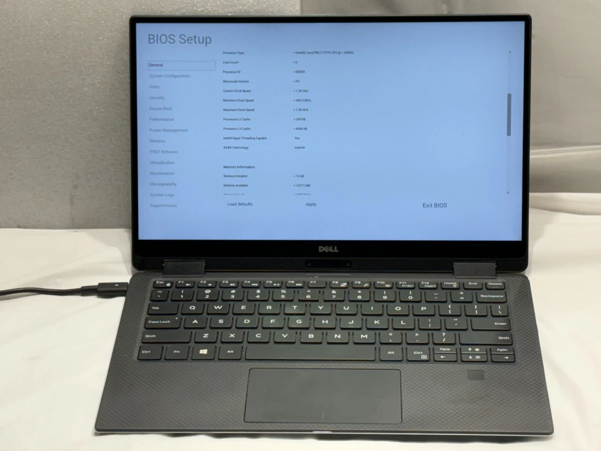 Dell XPS 13 9365 Intel Core i7 7th Gen. 16 GB RAM PC Laptops