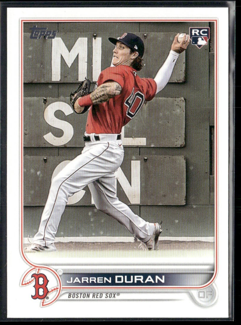 Jarren Duran 2022 Topps RC #187