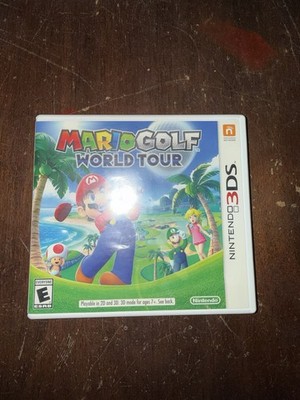 Mario Golf: World Tour Nintendo 3DS Complete Authentic Tested