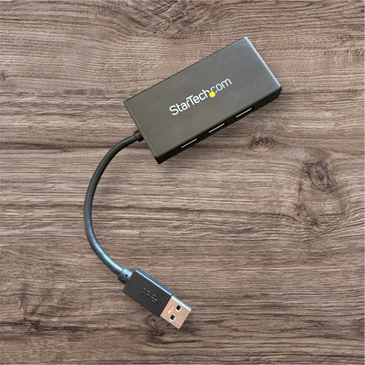 StarTech 3 Port Portable USB 3.0 Hub Gigabit Ethernet Adapter - ST3300GU3B