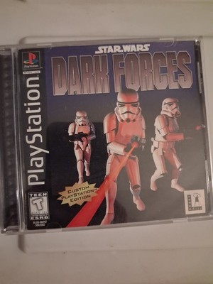 LucasArts Star Wars Dark Forces Sony PlayStation 1 PS1 FPS T-Teen NTSC-U/C