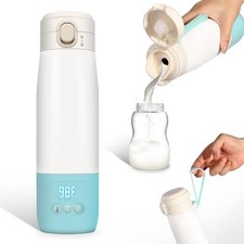 Portable Bottle Warmer for Travel, Baby Milk Warmer Travel, Quick Heating,