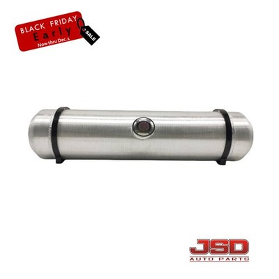 Aluminum Spun Fuel/Gas Tank Center Fill 7.5Gal 8''x36'' 1/4''NPT For Truck/Hot Rod