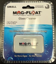 Mag-Float Floating Magnet Aquarium Cleaner Glass Cleaner, Small