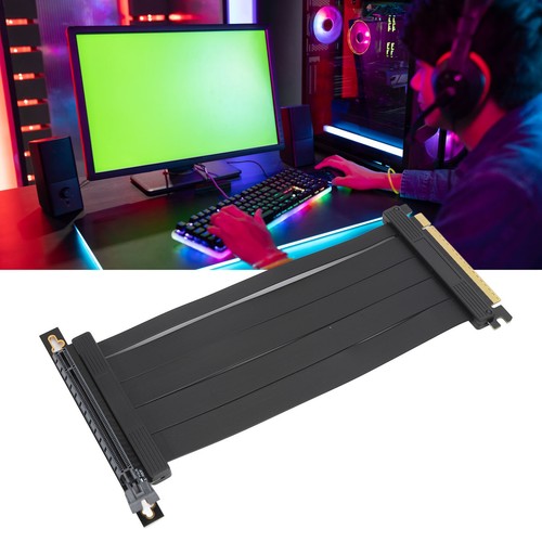 PCIE4.0 X16 Riser Cable 7.9in Length Right Angle High Speed Vertical Mount P SAL - Afbeelding 17 van 22