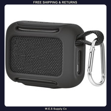 Silicone Case for JBL Go 5 Speaker with Carabiner Clip Cover