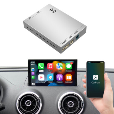 Wireless CarPlay Android Auto Interface for Audi A3 2012-2021 Q2  2012-2021