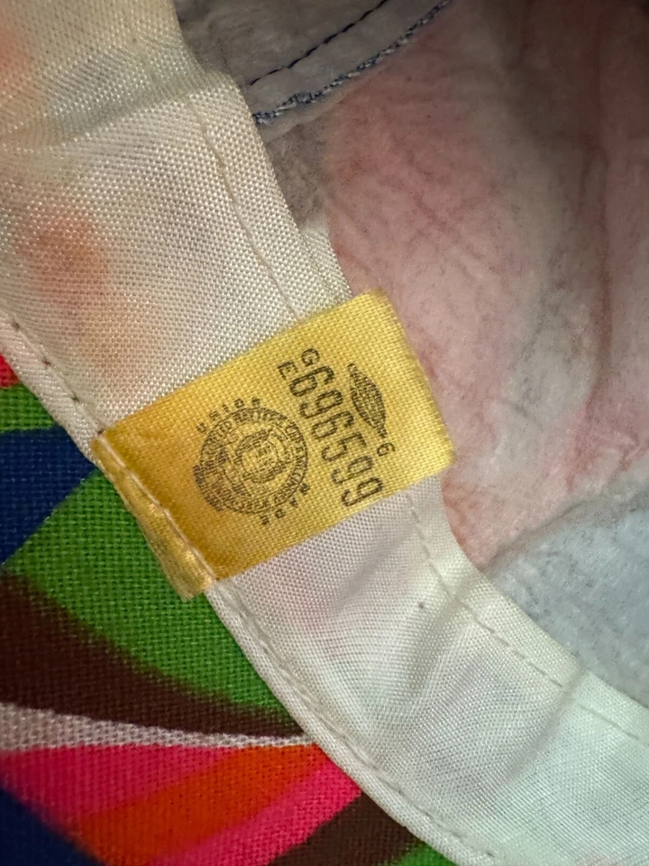 So Fab! Flower Power Floppy HAt - HECHO EN UNIÓN - GENIAL - AÑOS 60 Foto 4 de 4