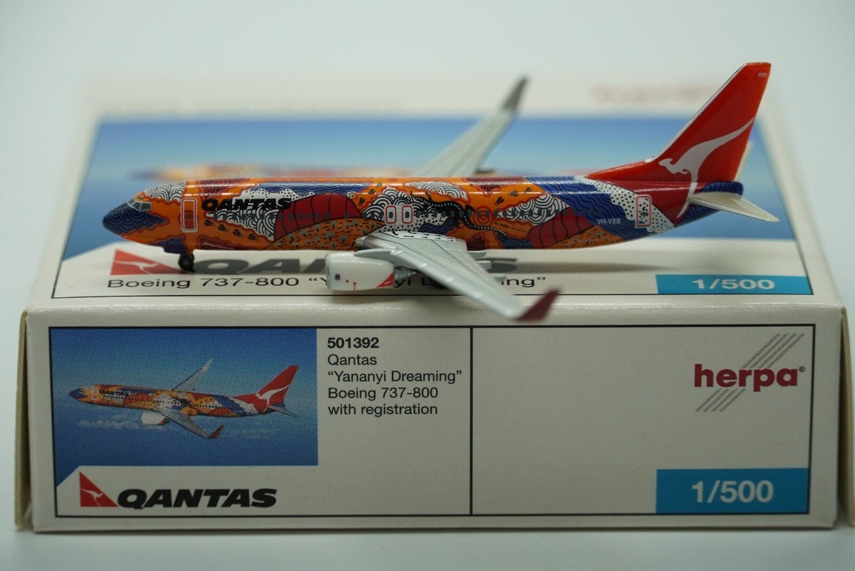 ヘルパ 1/200 QANTAS B737 Yananyi Dreaming ヘルパ 1/200 QANTAS B737 Yananyi Dreaming www.JetCollector