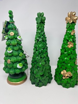 St Patrick's Decorative Tree, Green Tree, Frosting Tree, Shamrock Tree, NEW