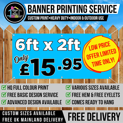 PVC Banner Außenwerbeschild individuell bedruckt Banner strapazierfähig Vinylschild