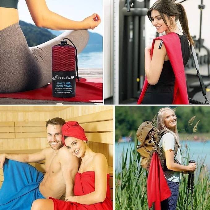Travel Towel Compact Ultra Soft Microfiber Camping Towel