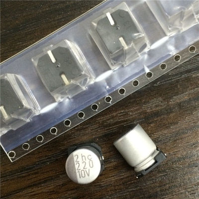 100pcs 10V220uF 10V ELNA RVC 8x10mm Chip type SMD Electrolytic Capacitor