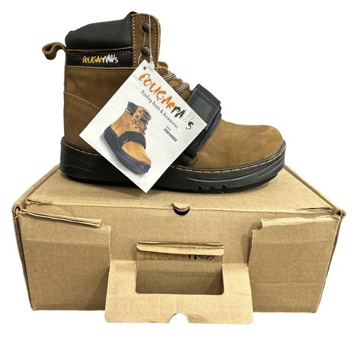 Cougar Paws Mens Leather Roofing Boots Size 5 MSF-3035 | eBay display picture 1