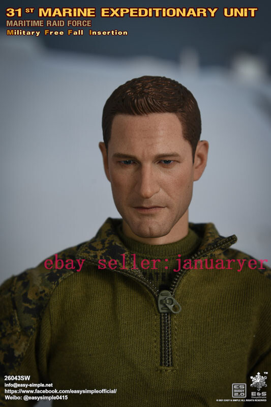 31st Marine Expeditionary Unit　26043sw Easy&Simple 26043sw 1/6 31st Marine Expeditionary Unit Action