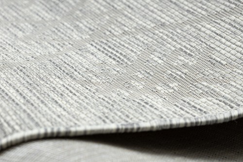 Increíble ALFOMBRA SISAL ""PATIO"" gris beige diamantes tejida plana, duradera fácil de limpiar - Imagen 6 de 6
