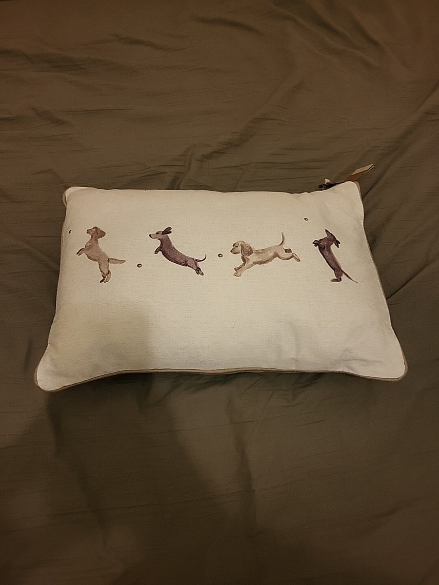 BN Stacey Solomon at Home Natural Peanut Teddy dogs Cushion Asda