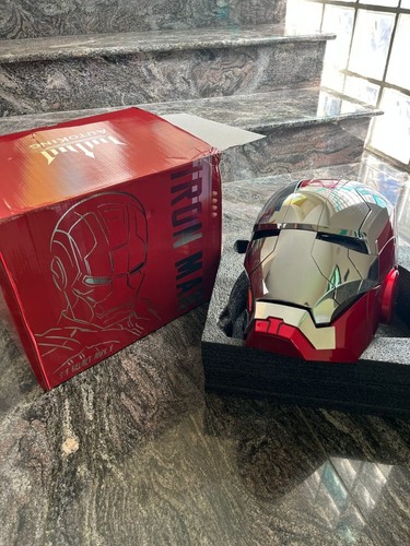 Casco Iron Man Marvel Maschera eroe Voicecontrol Automatico con telecomando - Imagen 7 de 11