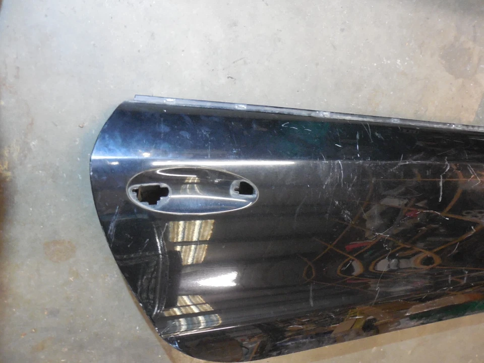 Правая дверь оболочка черный 03-11 Mercedes Benz R230 SL600 SL500 SL55 забрать только! - Изображение 4 из 4