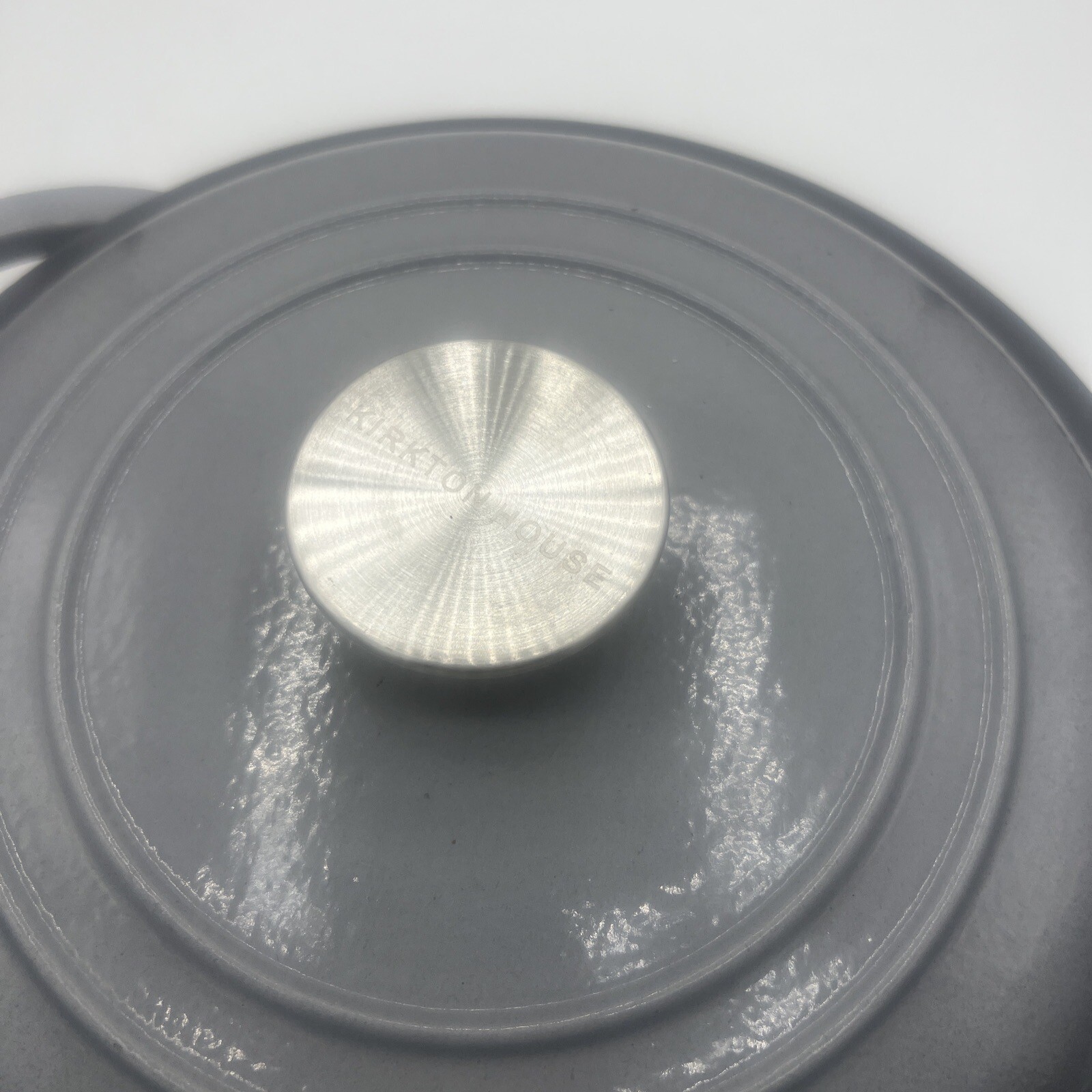 Kirkton House Cast Iron Shallow Casserole Dish Grey 26cm X 7cm eBay