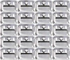 100Pcs Wall Buckle Furniture Clamp Z Clips for Hanging Wall Panel Connector 