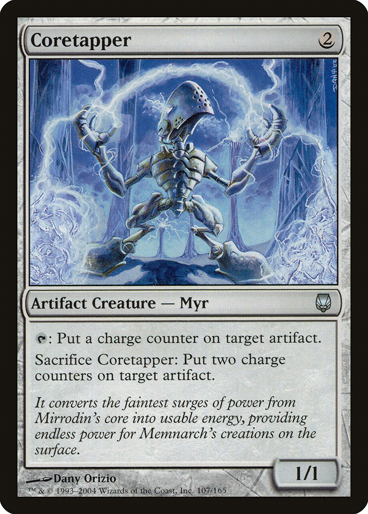 Coretapper Darksteel NM Artifact Uncommon MAGIC THE GATHERING CARD ABUGames