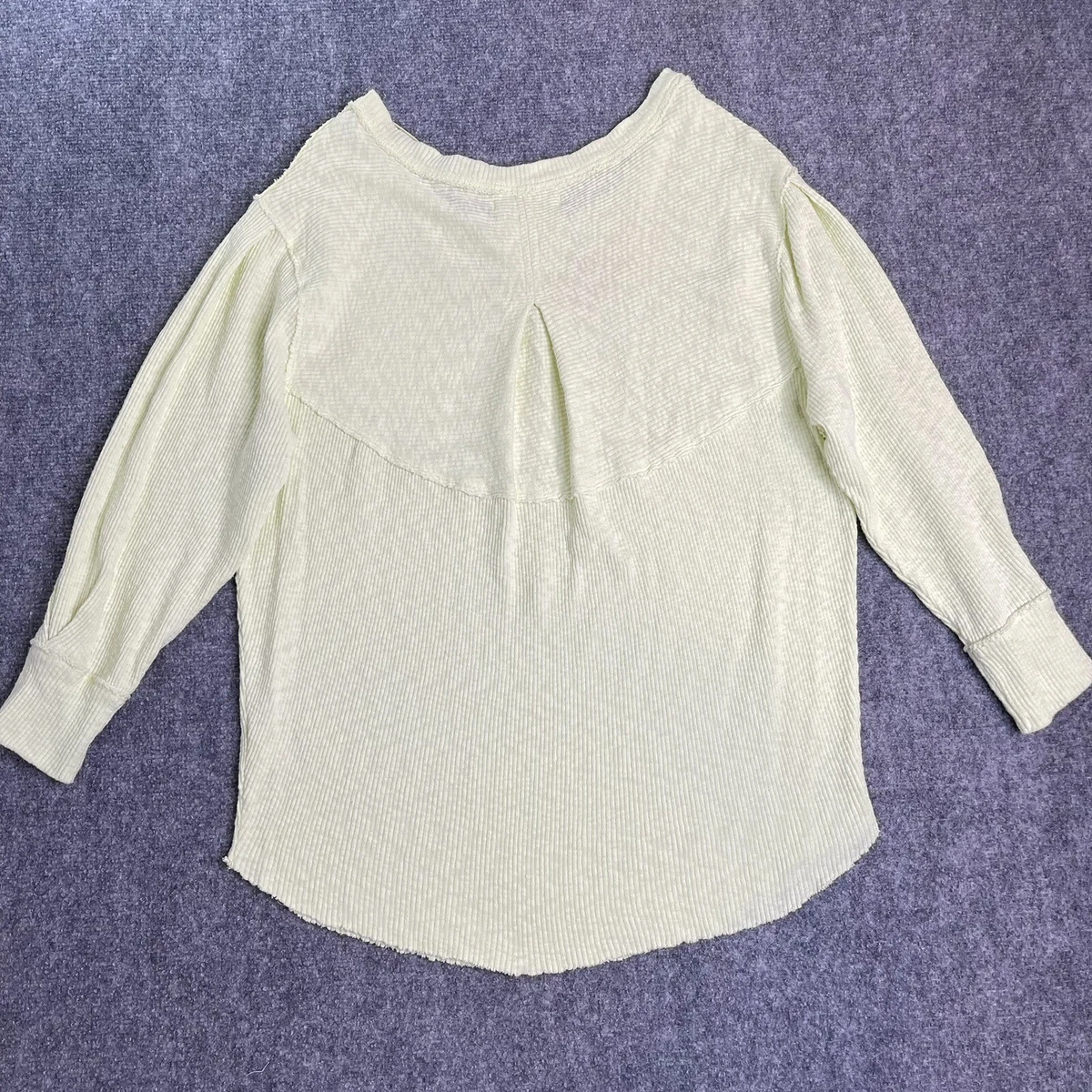 Free people og thermal pullover sale