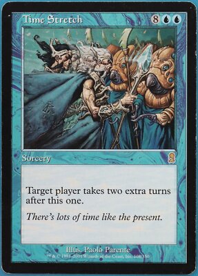 mtg blue extra turn cards Time Stretch Odyssey HEAVILY PLD Rare MAGIC CARD (ID# 411528) ABUGames If you do MTG Arena - Mono Blue