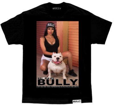 DGA David Gonzales Art King Bully Mack Pitbull Dogs Cholo Urban Tattoo T Shirt
