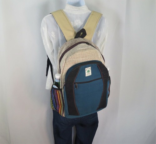 Hemp Backpack | Organic |THC Free | Eco Friendly | Free of Toxic Chemicals |L ॐ - Picture 8 of 9