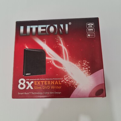 Liteon eSAU108-96 3 External Slim Dvd/CD Writer fast ship