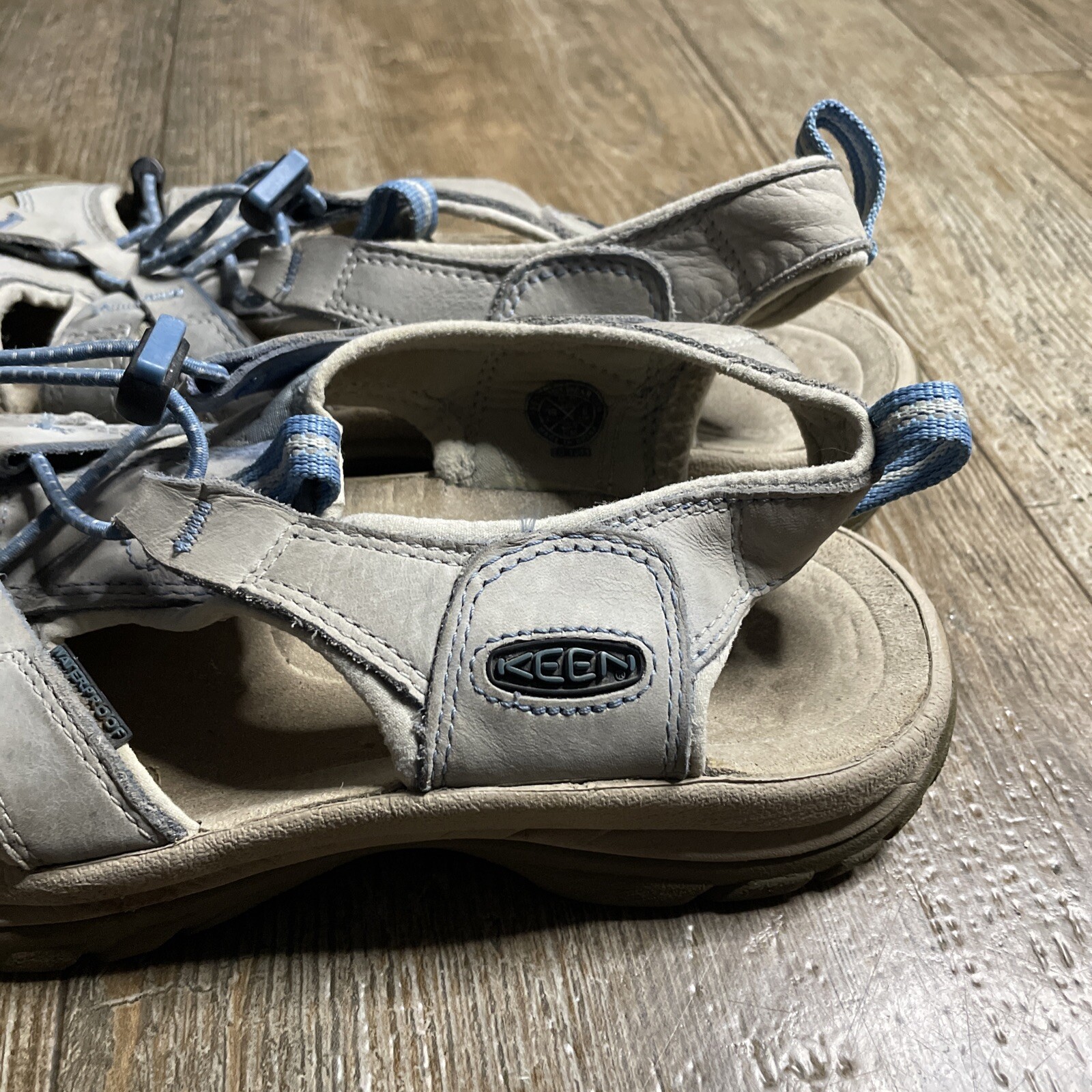 Scarpe Keen Ravine H2 impermeabili da trekking trail acqua blu nebbia donna 8 5 GORP Core