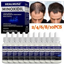 10/2 Packs Minoxidil 5 Extra Strength Men Hair Regrowth Solution 6 Month Supply