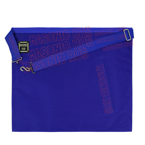 Masonic CHAPLAIN Apron With Chain Collar & Gloves - Blue Lodge Officer Regalia - Picture 17 of 18