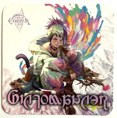 Final Fantasy XIV Job Art Coaster Pictomancer Eorzea Cafe Square