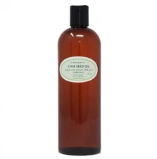 Chia Seed Oil UNREFINED Pure Organic Cold Pressed Fresh Skin Hair Care Carrier