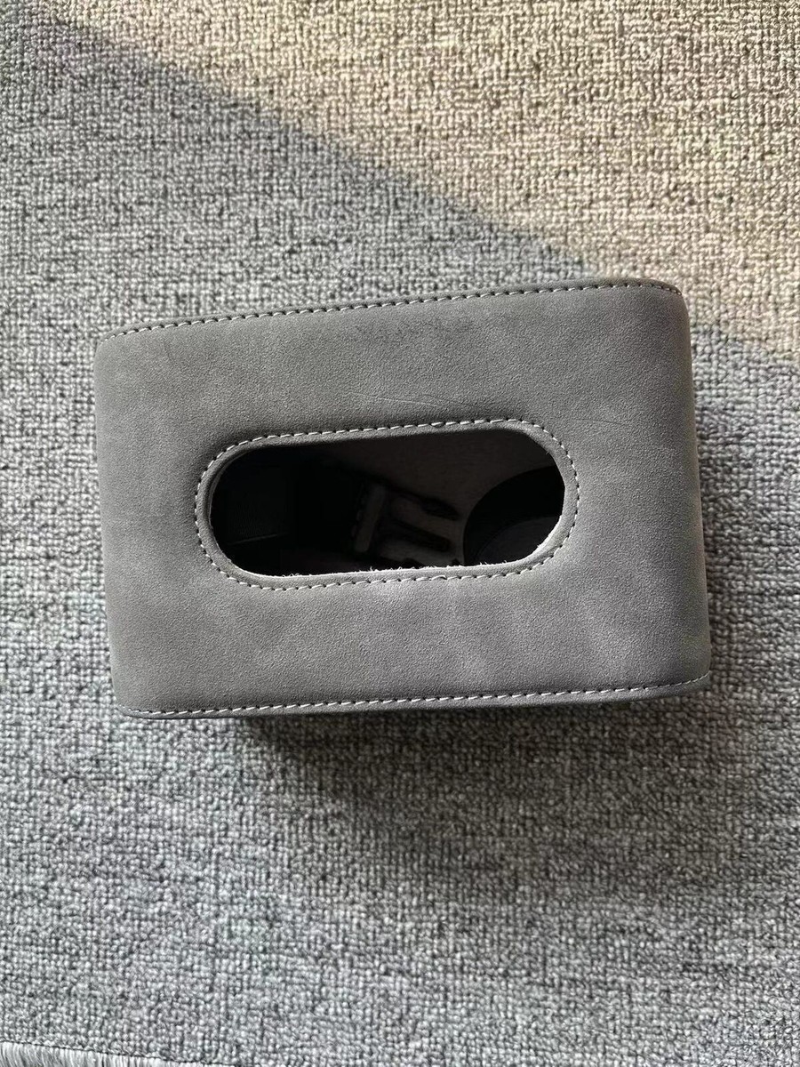 Car Suede Leather Tissue Box Rest Napkin Box Suitable for BMW | eBay