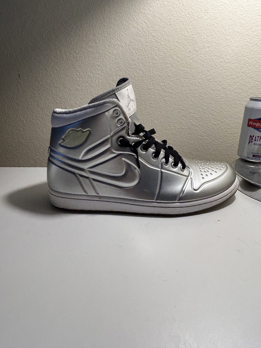 Size 10 - Air Jordan 1 Anodized Silver for sale online | eBay