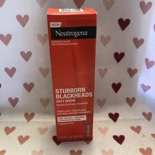 Neutrogena Stubborn Blackheads Daily Serum 1oz READ