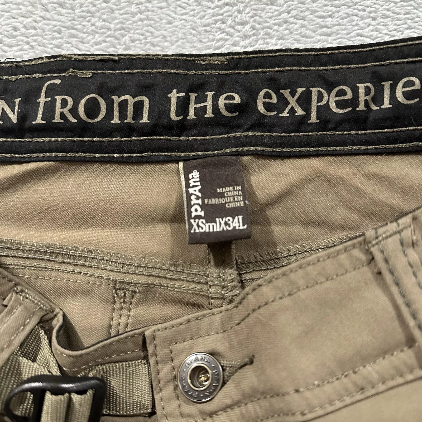 prana cargo hiking active pants